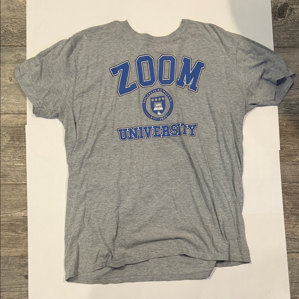 Zoom University Gray T-Shirt
